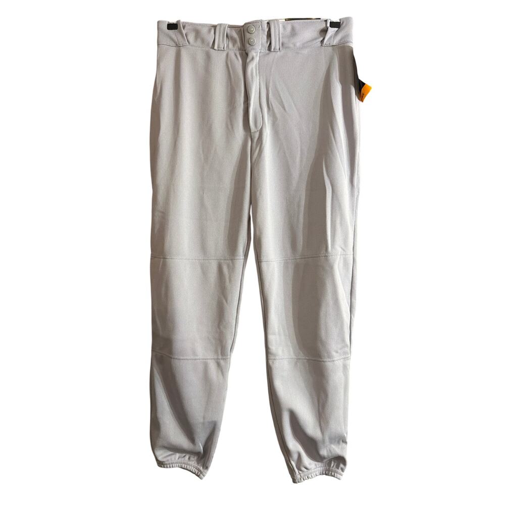 Wilson Adult Gray Baseball Pants Athletic Bottoms Size Large LG L New